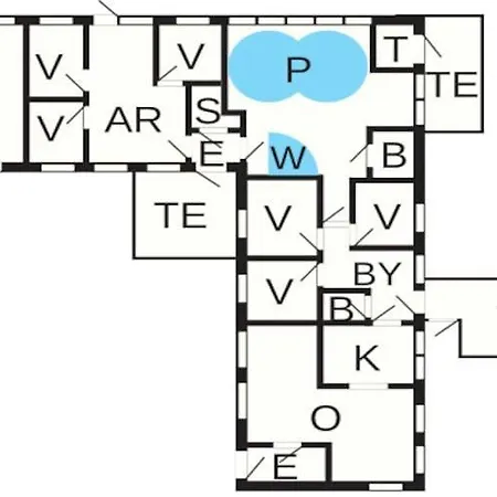 Vakantiehuis 14 Person In Orsted-by Traum *